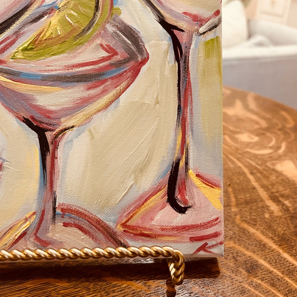 Colorful Cocktail Canvas Art
